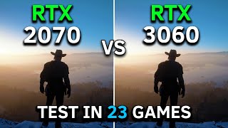 RTX 2070 vs RTX 3060  Test In 23 Games at 1080p  2024 [upl. by Elleirua]