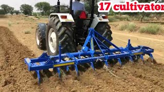 New Holland 5630 4wd 17 cultivator [upl. by Yssor435]