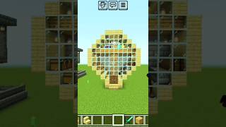 Minecraft new circle house build minecraft gaming minecraftpe shorts short minecraftshorts [upl. by Marba]