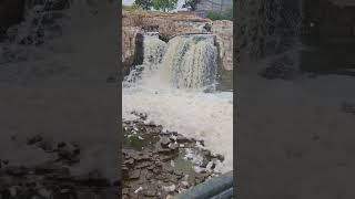 Sioux Falls SD travel southdakota sd waterfall nature [upl. by Magan]