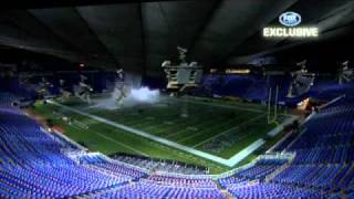 121210 Metrodome Roof Collapse [upl. by Crescin]