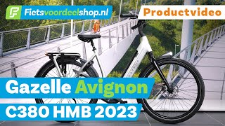 Gazelle Avignon C380 HMB LTD 2023  Fietsvoordeelshopnl Productvideo [upl. by Iturk]