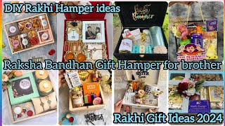 Raksha Bandhan Gift Hamper for Brothers amp sisters  Rakhi Gift Ideas 2024  DIY Rakhi Hamper ideas [upl. by Atalya638]