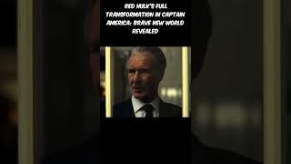 FIRST LOOK Harrison Ford’s EPIC Red Hulk Transformation in Captain America Brave New World [upl. by Hinch270]