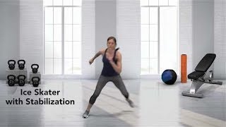 How to do a Ice Skater with Stabilization [upl. by Alled816]