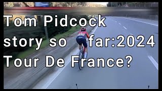 Tom Pidcock Rising Through the Ranks  TDF 2024 [upl. by Adnahsor306]