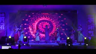 THAKUR JAMAI ELO BARITE khatundikalipujo2024 stageprogram kids dance [upl. by Ferna396]