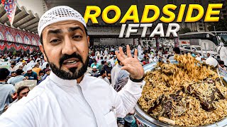 Huge RoadSide IFTAR in Makkah  Ramadan 2024 [upl. by Shull307]