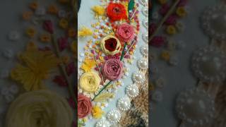 DIY name embroidery hoop 🪡embroideryhoopart art shorts Viralsubscribe Shabnamtariq19 [upl. by Esined]