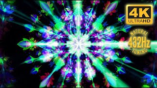 432hz Solfeggio Frequency  Powerful Healing Miracle Arpeggio  Full Body Aura Cleanse [upl. by Nicolais]