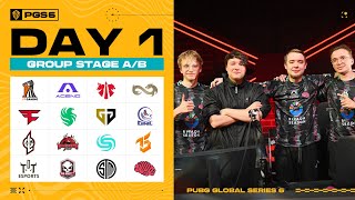 PUBG Global Series 6 Group Stage DAY 1 [upl. by Karia424]