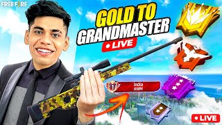 🔴Live Awm King Is Back😡24 Hour Top 1 Push🔥  Garena Free Fire Max [upl. by Novelc]