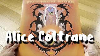 Vinyl record opening 166 Alice Coltrane [upl. by Olegnaleahcim]