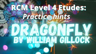 Dragonfly by William Gillock piano practice tutorial [upl. by Acissj494]