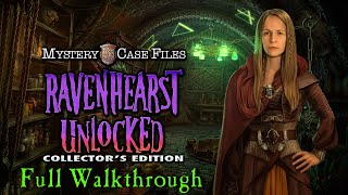 Lets Play  Mystery Case Files 13  Ravenhearst Unlocked  Full Walkthrough [upl. by Htebasile]