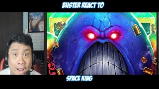 Buster Reacts to  SPACE KING by Flashgitz [upl. by Mellisa]