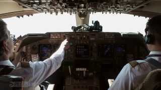 Boeing 747400 landing in KLAX [upl. by Bottali222]