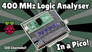 Turn your Pico into a 400MHz 24 Channel Logic Analyser [upl. by Jaela726]