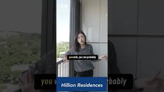 Hillion Residences Cozy Apartment Tour  Balcony amp Views [upl. by Aivek]