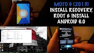 How to Root Moto G 1st Gen 2013 amp Install Android 60 Marshmallow [upl. by Betthezel]