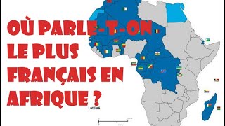 les pays qui parlent français en Afrique [upl. by Cadman]