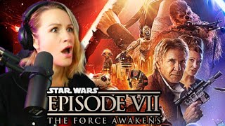 STAR WARS EPISODE VII THE FORCE AWAKENS  FIRST TIME WATCHING  MOVIE REACTION [upl. by Flory]