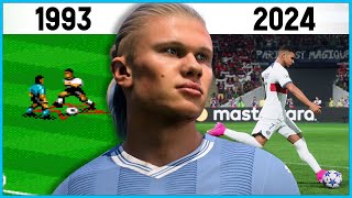 FIFA evolution 1993  2024 [upl. by Anitniuq98]