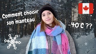 HIVER À MONTREAL  Comment shabiller en hiver au Canada ❄️🍁 [upl. by Lienaj]