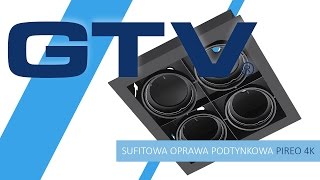 GTV oprawa wpuszczana PIREO [upl. by Boris]