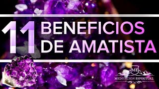 11 BENEFICIOS DE AMATISTA  MEDITACIÓN ESPIRITUAL [upl. by Slayton]