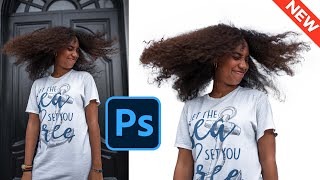 Perfectly Isolate Hair Using AI Hair Selection in Photoshop [upl. by Beata636]