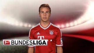 Mario Götze  Top 5 Goals [upl. by Ayotak]