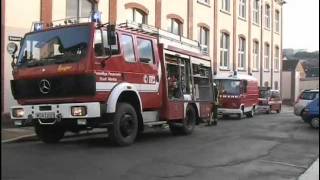 Brand einer Wohnung in Werdau Sachsen 09022007 [upl. by Whittaker137]