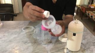 How to Install Haenim Breastpump Indonesia [upl. by Anelec]