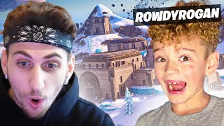 I played Duos With an AMAZING 8 Year Old RowdyRogan [upl. by Rebekkah48]