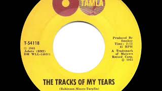 1965 HITS ARCHIVE The Tracks Of My Tears  Miracles [upl. by Nsaj212]