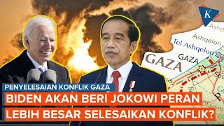 Pejabat AS Duga Biden Akan Beri Jokowi Peran Lebih Besar Selesaikan Konflik Gaza [upl. by Lindon]