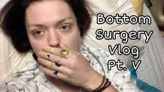 Bottom Surgery Blog Pt V Removing The Catheter amp Packing AMAB amp TransAndrogynous [upl. by Rambow812]