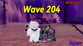 Wave 204 Regular in All Star Tower Defense [upl. by Wallach]