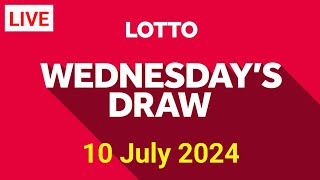 The National Lottery Lotto draw Result from Wednesday 10 July 2024  Lottoresultslive [upl. by Talya]