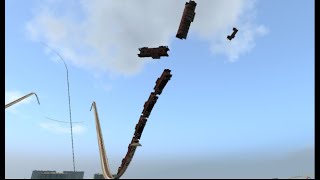 derail valley train jumps custom map [upl. by Heyde440]