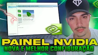 MELHOR CONFIGURAÇÃO NVIDIA PARA AUMENTAR O FPS DOS JOGOS E MELHORAR O DESEMPENHO Versão 51694 [upl. by Rihsab989]