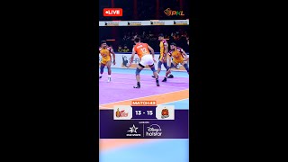 Telugu Titans solid display of defence against Puneri Paltan  ProKabaddiOnStar [upl. by Liebowitz238]