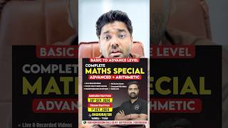 Complete Maths Special Course 🤯😱  SSC Abhinay Maths ssc shorts [upl. by Eehtomit]