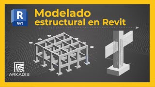 Creación de estructura usando rejillas  colocar armadura en pilares en REVIT [upl. by Nirred]