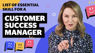 Essential skills for a customer success manager in B2B SaaS [upl. by Nahamas]