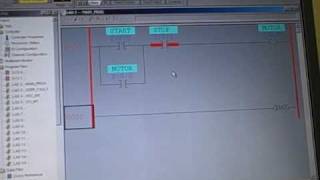 PLC programming  motor startstop function using quotsealinquot contact [upl. by Marcellina263]