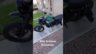 2023 BSA Goldstar 650cc Moore Speed Racing Custom Scrambler bsagoldstar650 bsamotorcycles [upl. by Abran575]