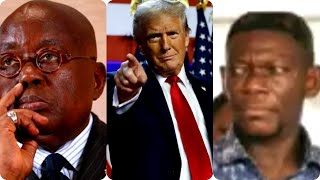 Agya Koo meets his meter for 1nũlting Mahama Donald trump cut wasteful 80k expenditure to Ghana [upl. by Hamlin276]