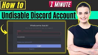 How to undisable discord account 2024 [upl. by Eatnuahs]